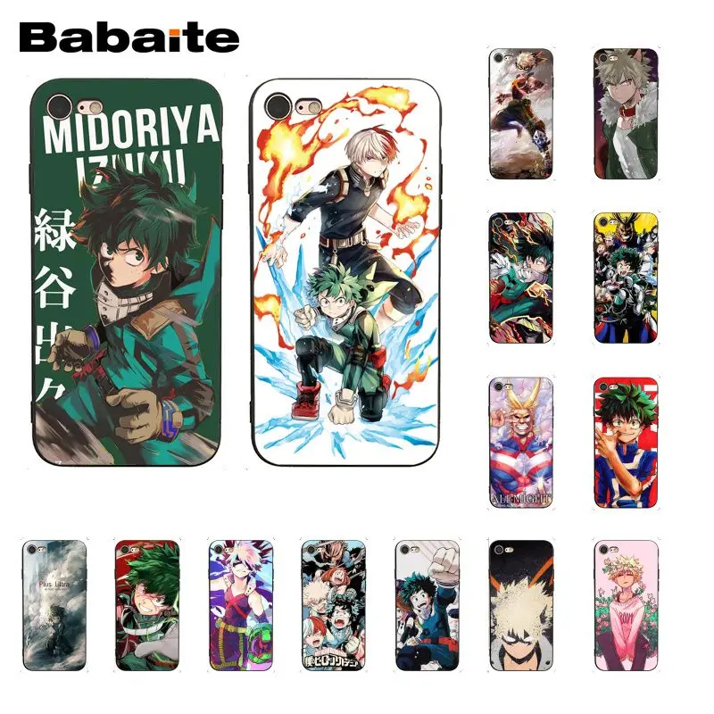 

Anime My Hero Boku no Hero Academia deku bakugou Phone Case for iPhone 12 11 Pro 11Pro Max X XS MAX 6 6S 7 8 Plus 5 5S XR 12mini