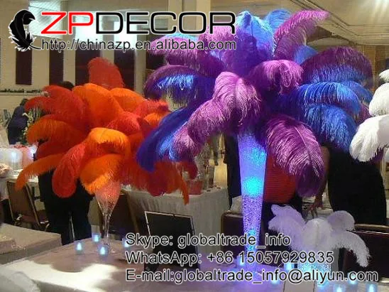 Zpdecoration 100 шт.лот 40-45 см (16-18 дюймов) Светло-Розовый Окрашенные продажи перьев вольселя Свадебные украшения Страусиные Шлейфы (art.: 79c85ea3e) - 79c85ea3e