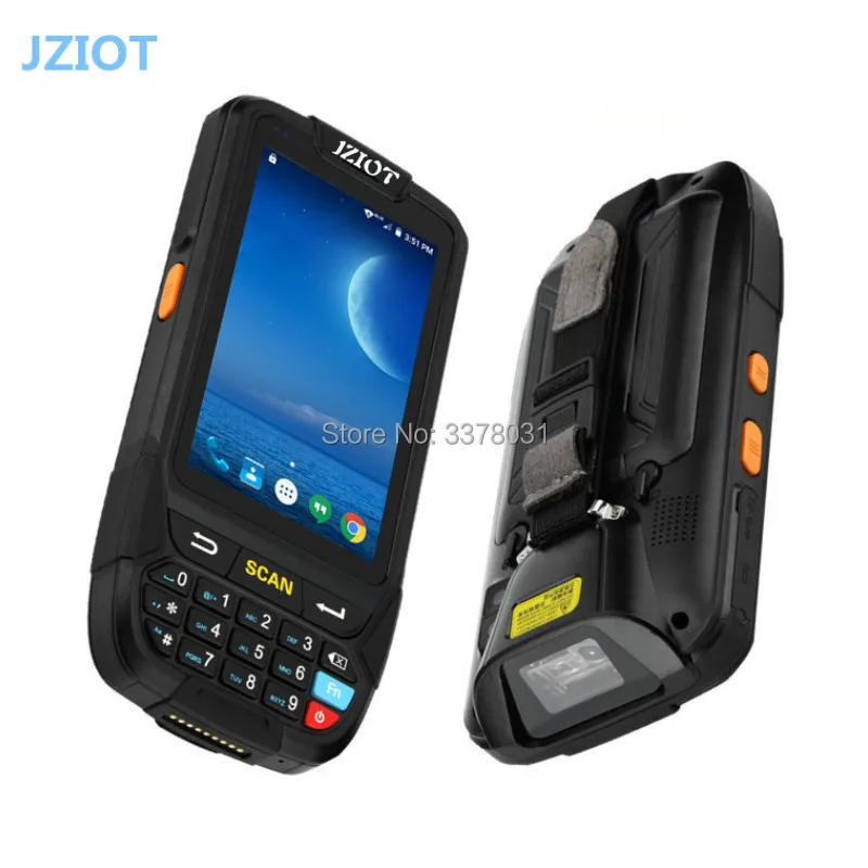 OEM wifi bluetooth android pda barcode laser scanner 4G os handheld terminal data collection rugged industrial | Компьютеры и офис