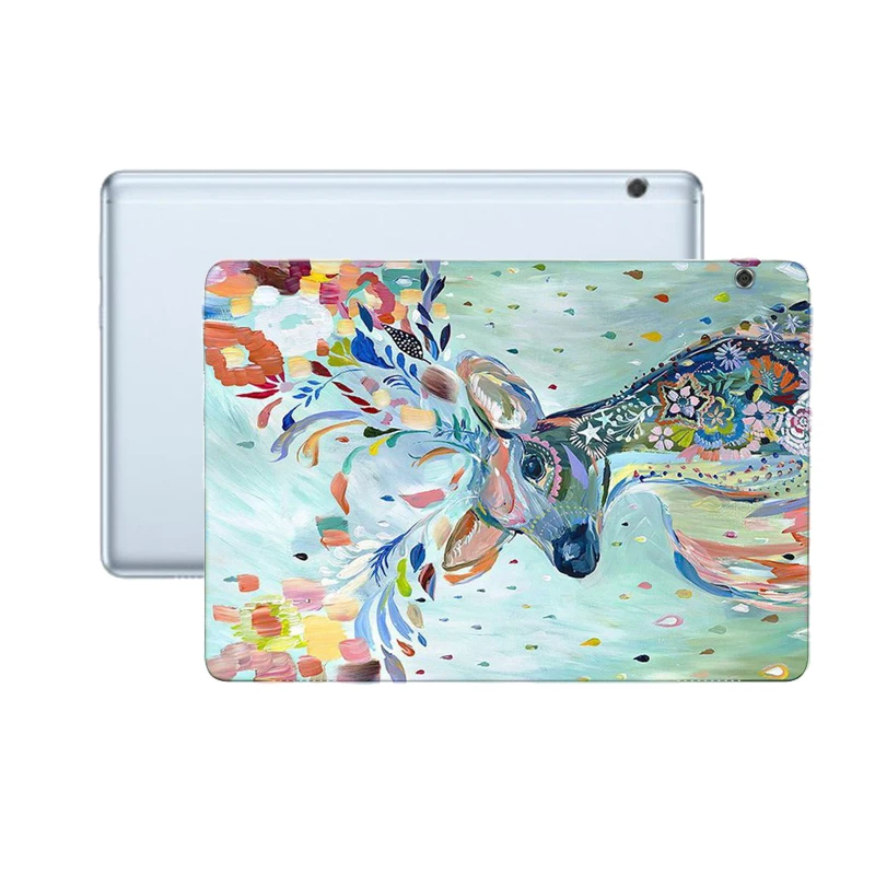 Цветной чехол Elk DIY Tab для huawei Mediapad Media Pad T5 M2 801 M5 8 4 10 M3 1 Lite 0 TPU силиконовый