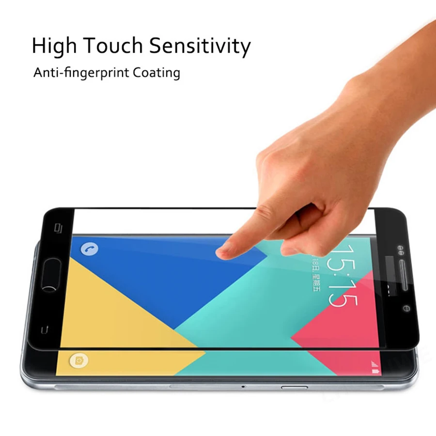 Защитное закаленное стекло для Samsung Galaxy A8 2018 Защита экрана smsung A6 A5 A7 J2 J3 J4 J6 J7 J8 9h |