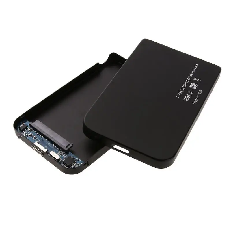 Корпус HDD 2 5 дюйма USB 3 0 Ультра тонкий SATA SSD жесткий диск Док станция корпус Высокая