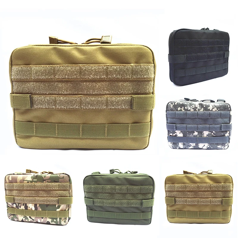 

Outdoor Tactical Molle Pouch Nylon Black Tactical Pouch Large Magazine Organizer Utility Phone Medic Belt Bag EDC Molle Pouches