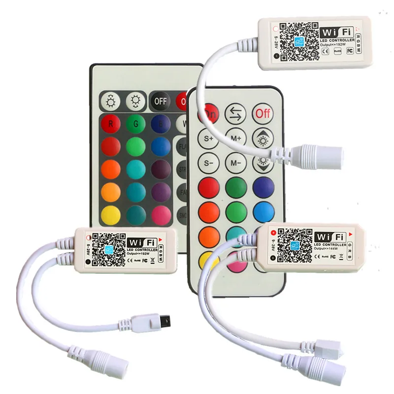 

Magic Home RGB Controler Mini Bluetooth Wireless WiFi LED Pixel Controller For Single Color RGBW WS2812B WS2811 Pixel LED Strip