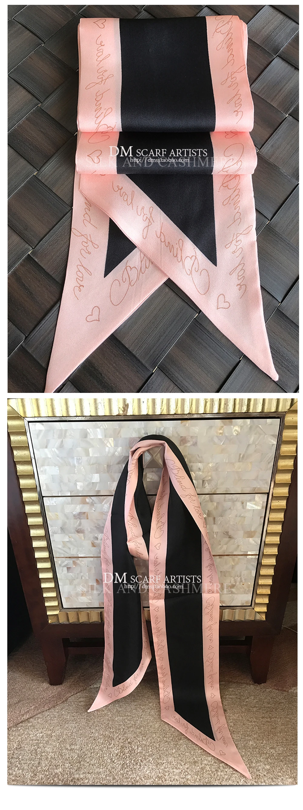 Настоящий Шелковый саржевый длинный шарф модные женские шарфы Beadband Tie Bag ремень Foulard 180*14 см