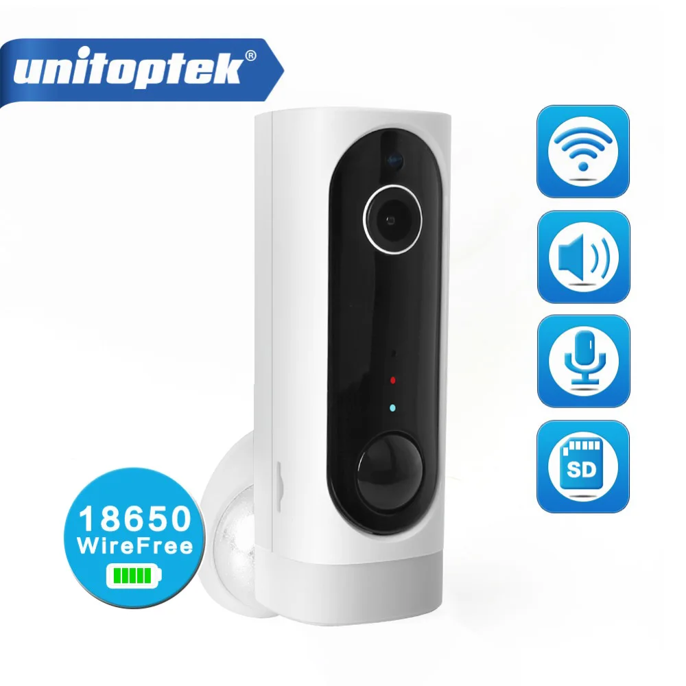 Аккумулятор 100% Беспроводная ip-камера без проводов Wifi 720P 1080P внутренний детский