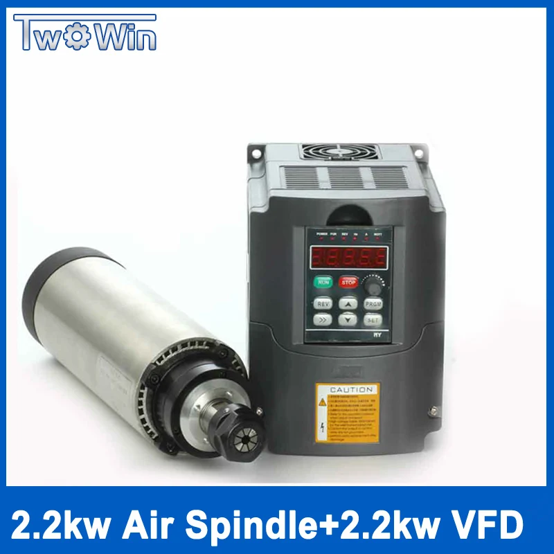 Комплект электродвигателя шпинделя с воздушным охлаждением 2200 кВт двигатель ЧПУ