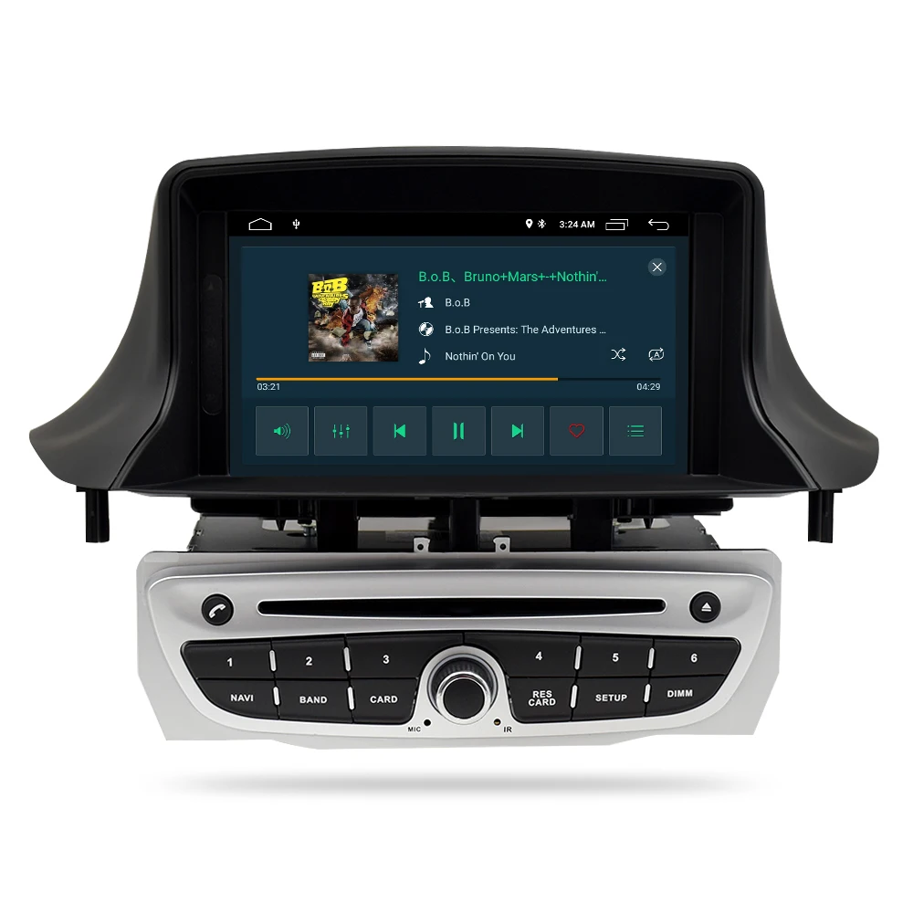 Автомобильный DVD мультимедийный плеер IPS Android 9 1 для Renault Megane 3 2009 2010 2011 2012 Fluence 2 Din GPS