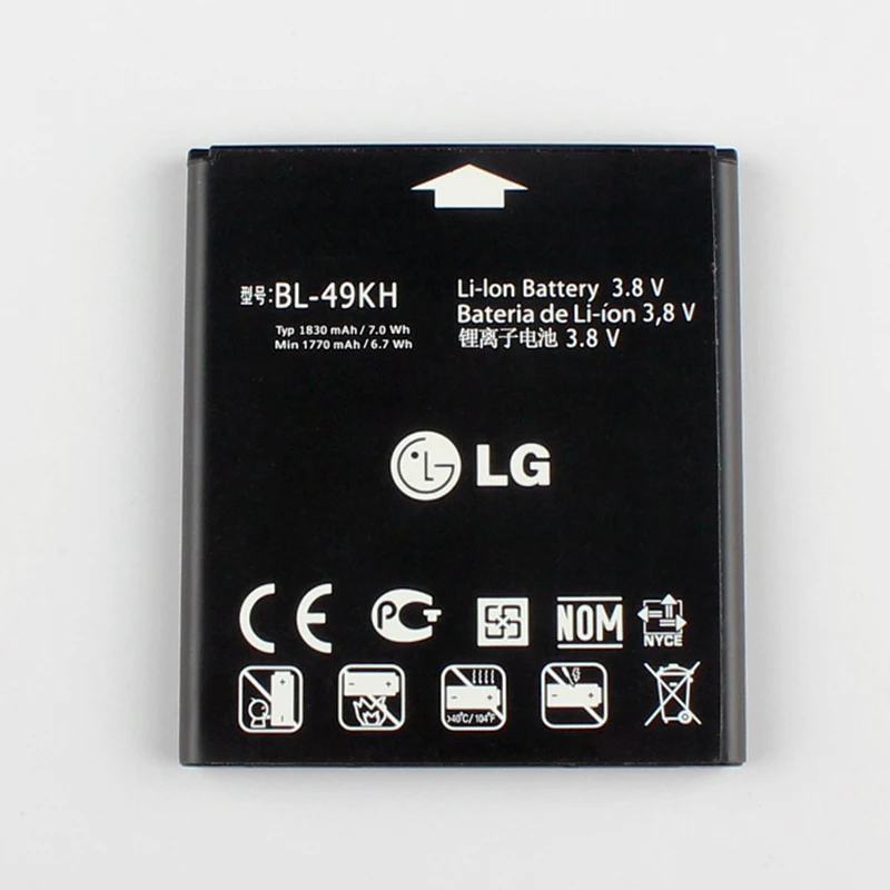 Новый оригинальный BL 49KH батарея для LG Optimus 4 аппарат не привязан к оператору