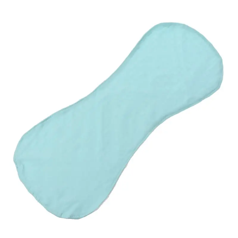 Mint Green Хлопковые нагрудники детская отрыжка ткани новорожденных мягкие и абсорбирующие полотенца отрывающиеся тряпки детский душ подарочный набор - Цвет: Mint Green