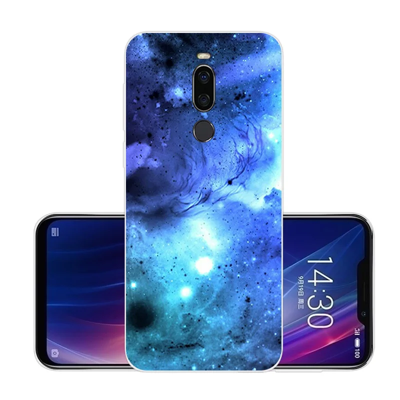 Soft TPU for Meizu X8 Full Protection Phone Cases 6.2 inch X 8 Shell Clear Silicone Ultra Thin Marbles Back Cover |