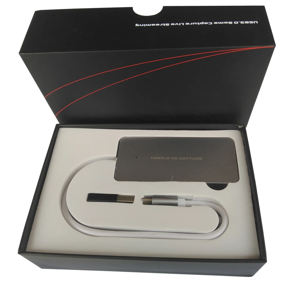 EzCap265C 4K HDMI к USB3.0 Видео Аудио конвертер type-c запись прямой трансляции для Macbook Mac Windows