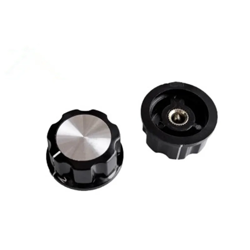 

50pcs Hat MF-A04 potentiometer knob WH118/WX050 bakelite knob / copper core inner hole 6mm