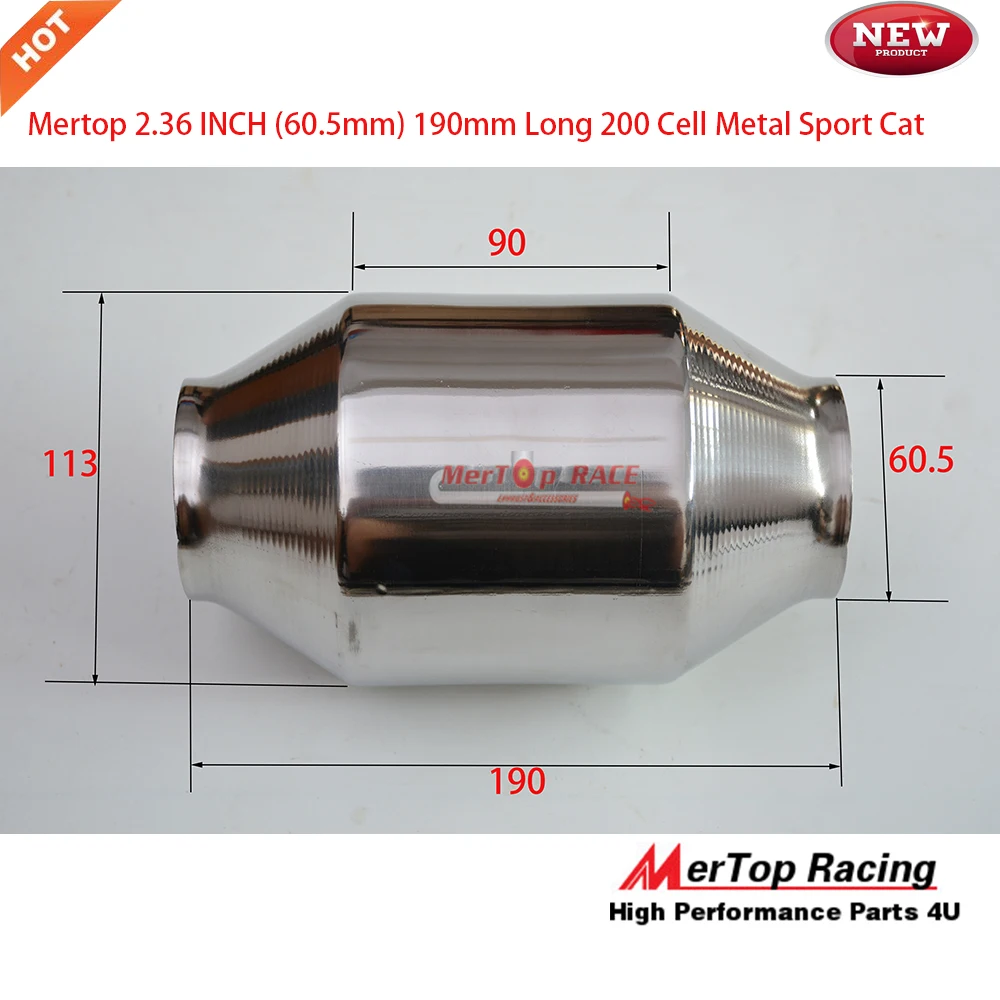 MERTOP Race 2 36 ''(60 5 мм) OD 190 мм Длина 200 ячеек CPSI металлический сердечник спортивный