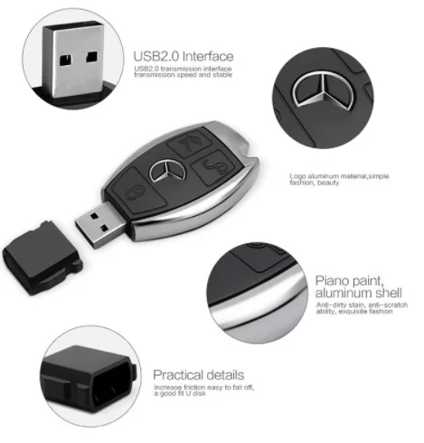 USB 2.0 Chave De Cadeia Pendrives Flash Drive de 128 gb 256GB16GB 32 capacity 64 real Caneta | Компьютеры и офис
