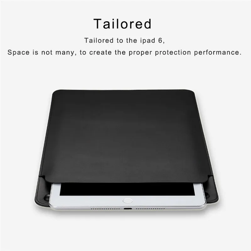 Мягкий чехол для iPad Pro 12 9 дюйма с карманом карандашей из искусственной кожи