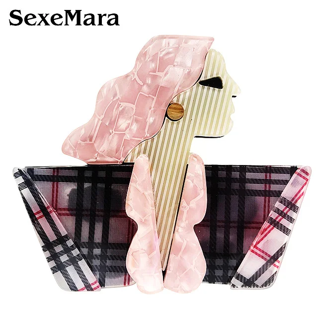 SexeMara/Акриловые фигура женщины брошь для женщин девочек большие резиновые