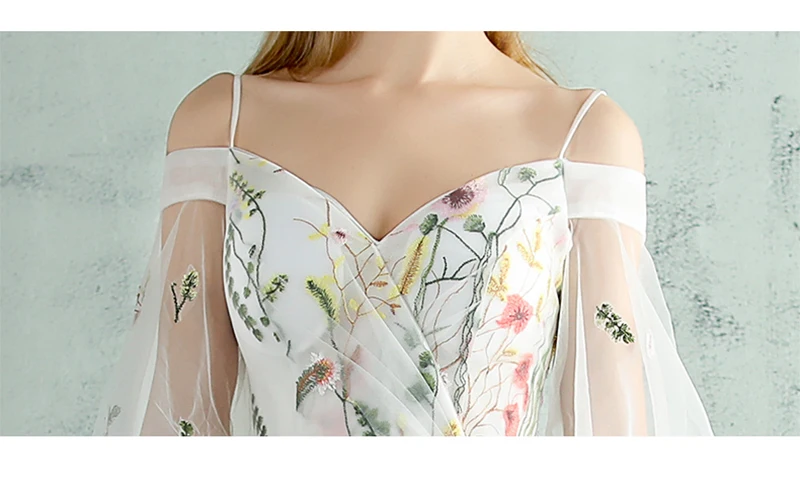 Darlingoddess Vestido De Noiva пляжные свадебные платья с бретельками сексуальные красочные кружевные пляжные свадебные платья с рукавами