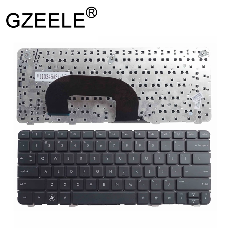 Новая черная клавиатура GZEELE с американской раскладкой для HP Pavilion dm1 3000 3100 3200 DM1 4000