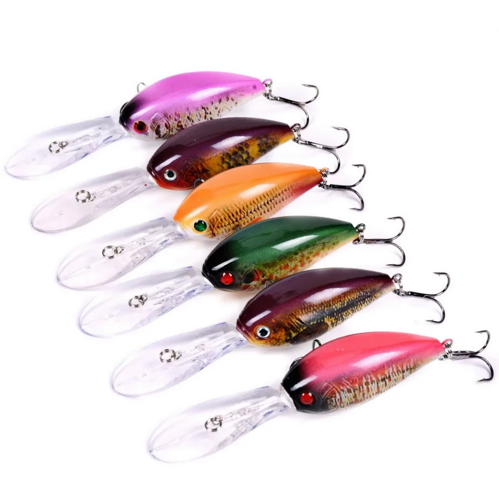 1 шт. 12 см 18 г Crank рыболовные приманки жесткие Crankbait воблер на щуку карп форель