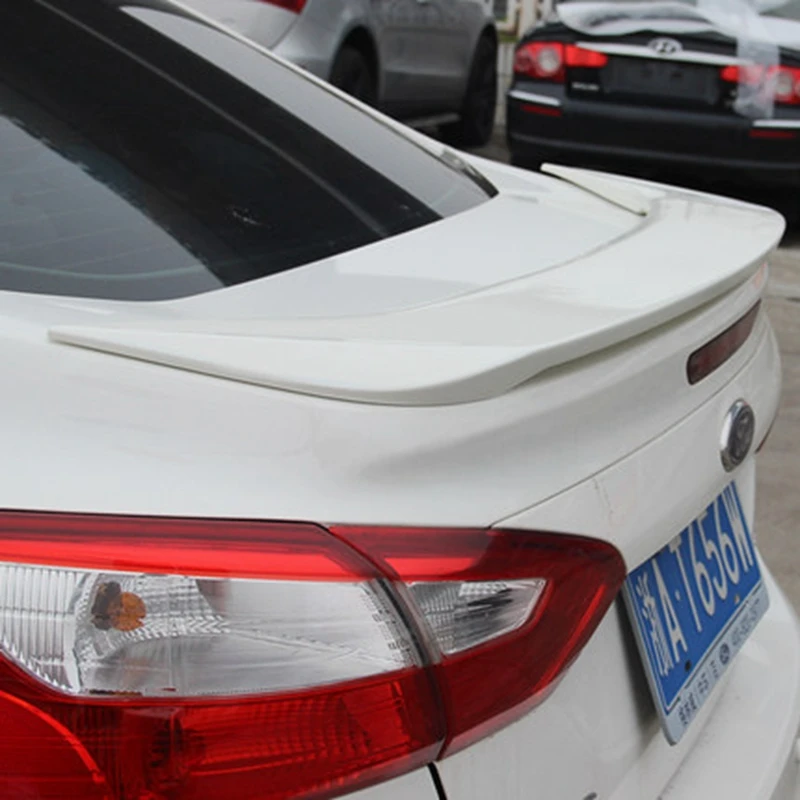 Стайлинг автомобиля для Ford Focus Sedan 4 двери 2012 2013 2014 ABS Пластиковый материал задний
