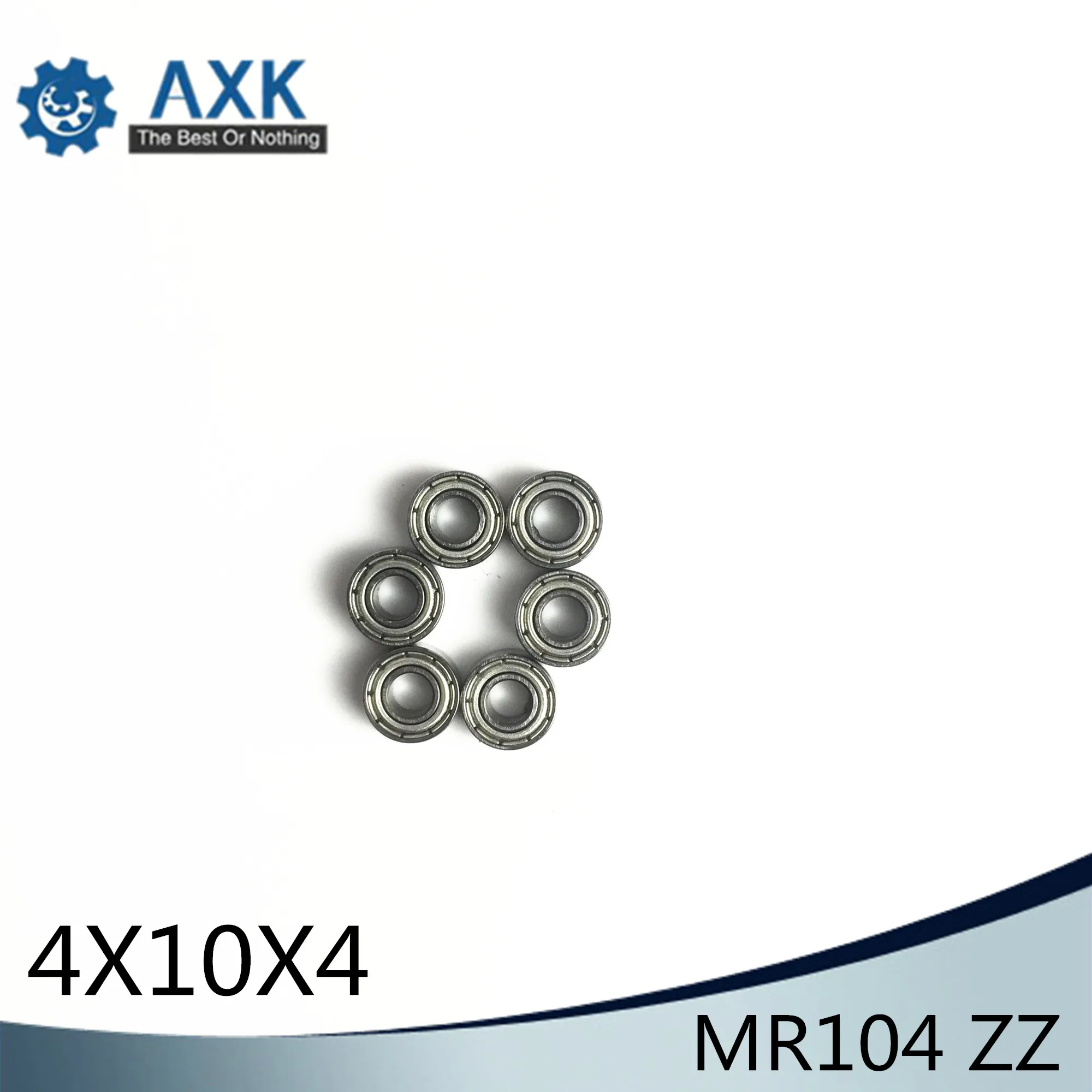 MR104ZZ подшипник ABEC 1 (10 шт.) 4*10*4 мм миниатюрный MR104 ZZ шариковые подшипники L 1040 X2ZZ