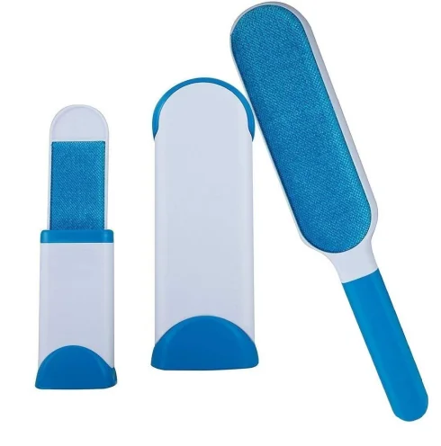Удалитель шерсти для животных Clearing Brushes Tool Clothes Pet Hair Remover Antistatic Brush Magic Fur Reusable Dust Household Lint Sticking Roller