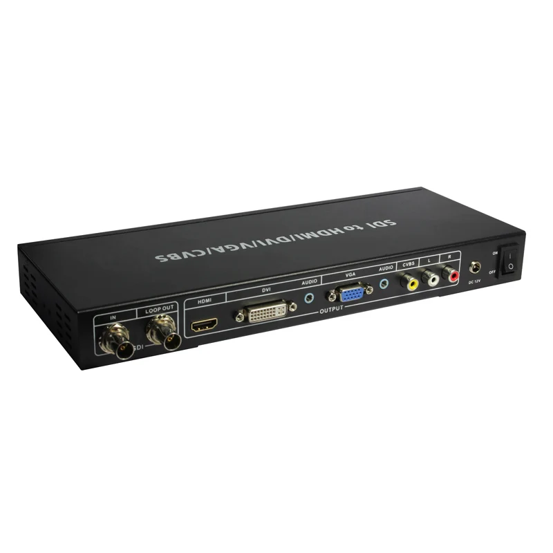 Новинка 2019 композитный преобразователь SDI HDMI DVI VGA CVBS все конвертер который