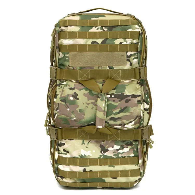 CP camouflage Мужские сумки из нейлона 65 л, большой армейский тактический рюкзак, вместительный уличный вентилятор, супер светильник, походный военный водонепроницаемый Повседневный Рюкзак - Цвет: CP camouflage