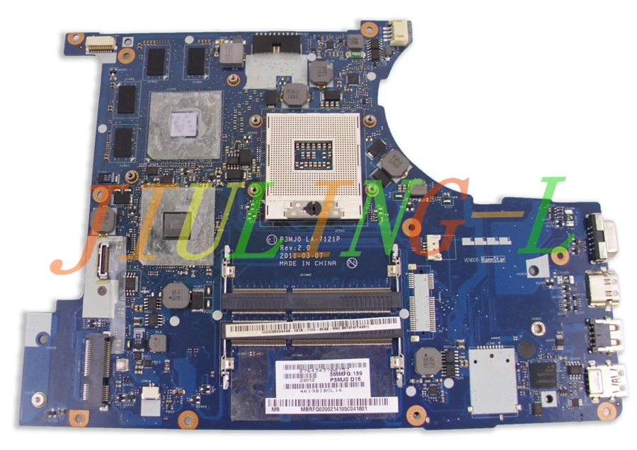 JOUTNDLN для ACER ASPIRE 3830 серия материнская плата ноутбука MB. RFQ02.002 MBGFQ02002 LA 7121P DDR3|motherboard