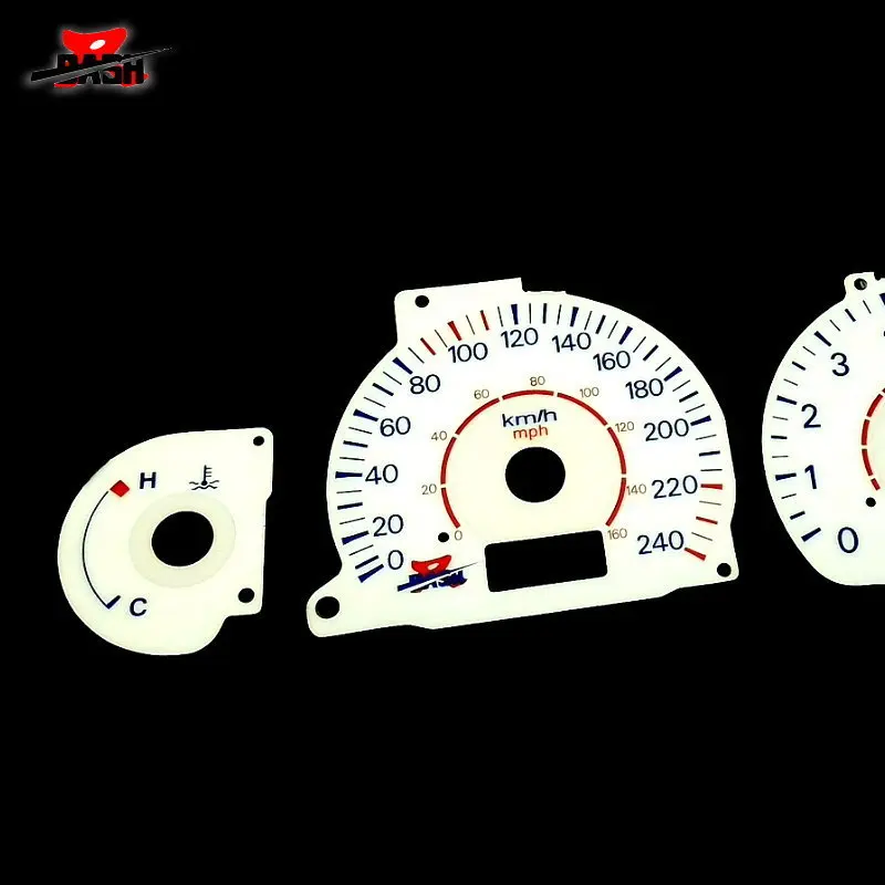 DASH EL Glow Gauge Для Galant Sei 1998 обратное свечение белое лицо голубое зеленое