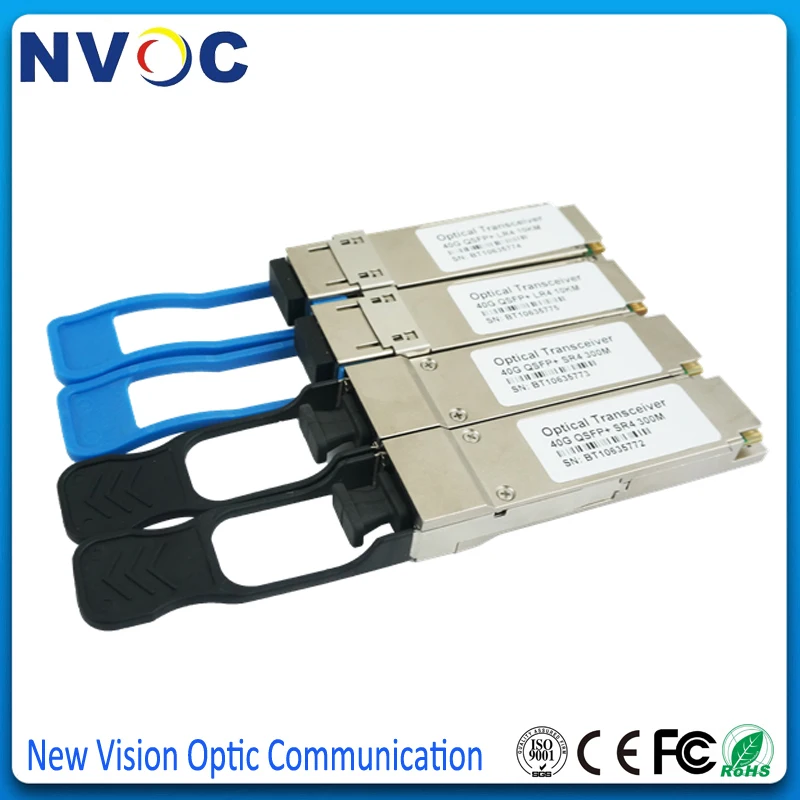 QSFP-40G-CSR4 40GBASE-CSR4 QSFP + CSR4 40 ГБ/сек. мультирежим MMF 850nm LC MPO 300M волоконно-оптический