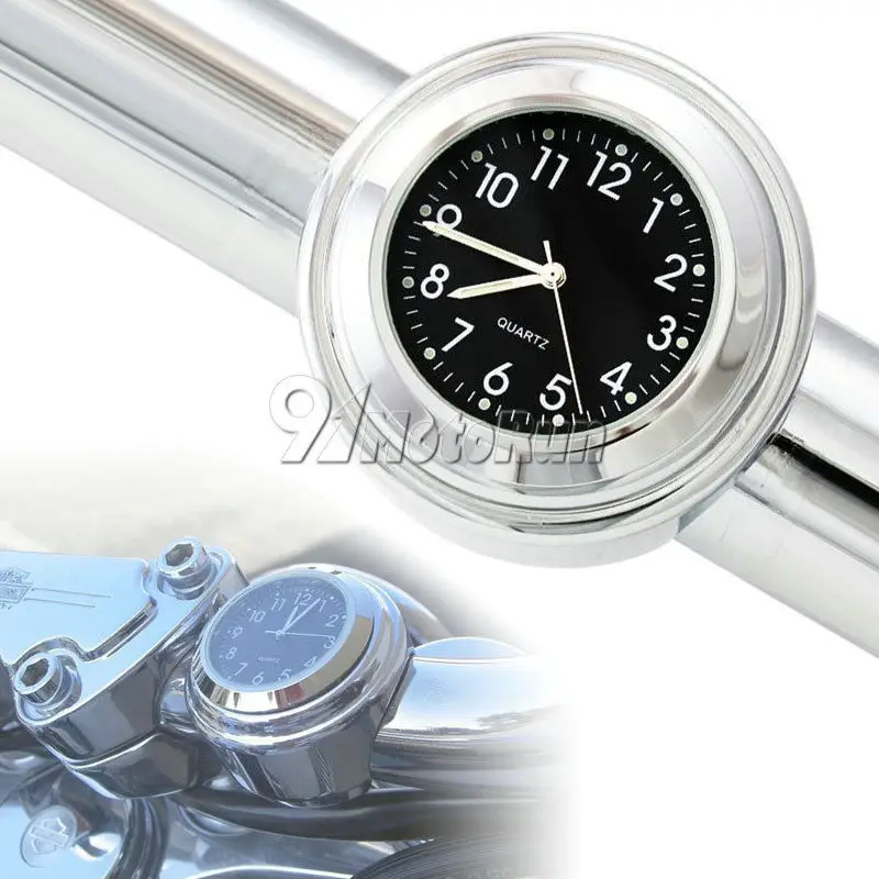 Часы на руль термометр 7/8 &quot1&quot для Honda VTX 1300 C R S RETRO GL 1500 1800/Suzuki Boulevard M109R M50 M90 M95 C109R