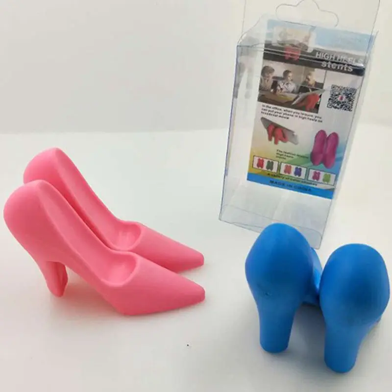Многофункциональная креативная мультяшная 3D обувь на высоком каблуке подставка