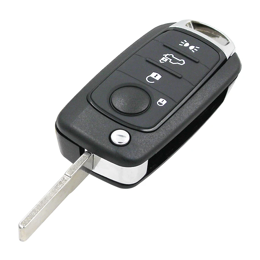 Folding flip Remote Key 4 button 433MHz with 4A chip For Fiat Egea Tipo 500X uncut SIP22 blade | Автомобили и мотоциклы