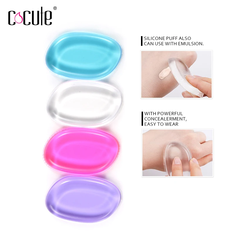 Cocute, мягкая, профессиональная,, звездная, силиконовая губка для красоты, макияж, кремнезем, слоеная основа, BB крем, красота, предметы первой необходимости, инструмент для макияжа, гель