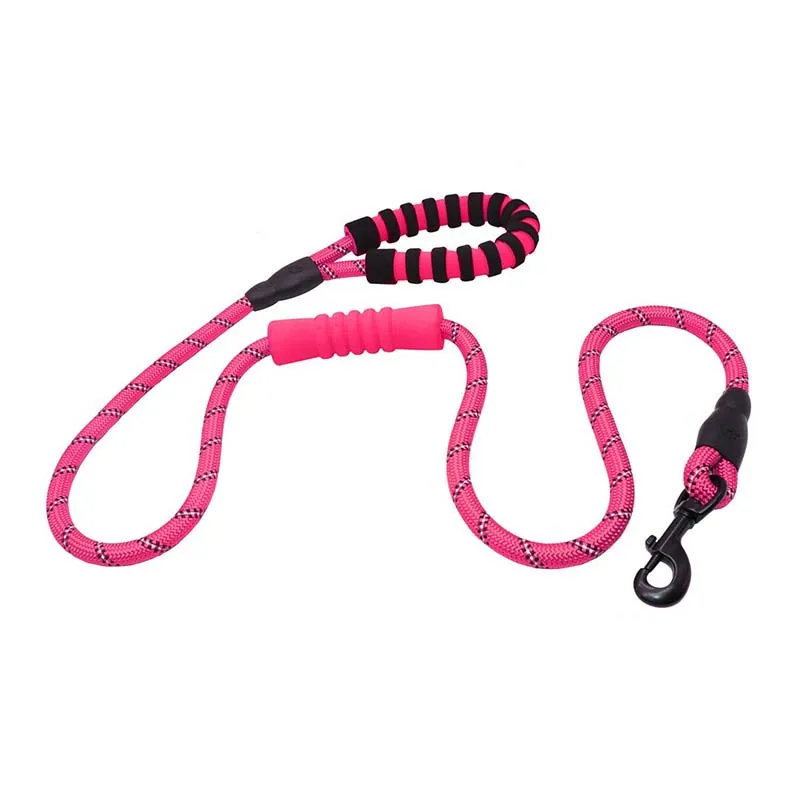 Светоотражающий Поводок для маленьких и больших собак многоцветные круглые