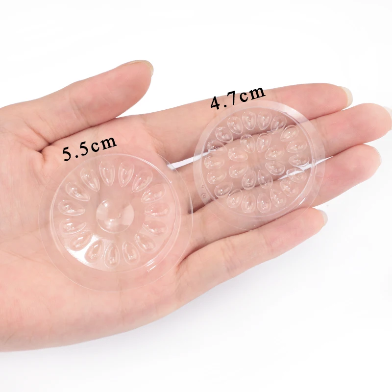 20/50 шт. Одноразовые пластиковые синие палочки накладные ногти демонстрационная