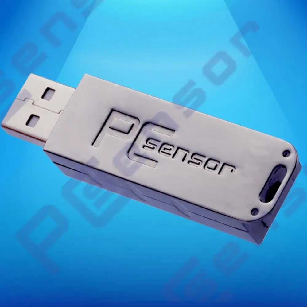 Цифровой мини термометр USB для использования в помещении и на улице 40 ~ 125c