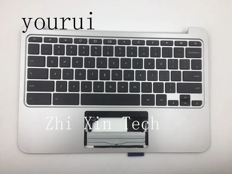 

Yourui новый оригинальный для HP Chromebook 11 G2 верхний чехол с клавиатурой 761974-001