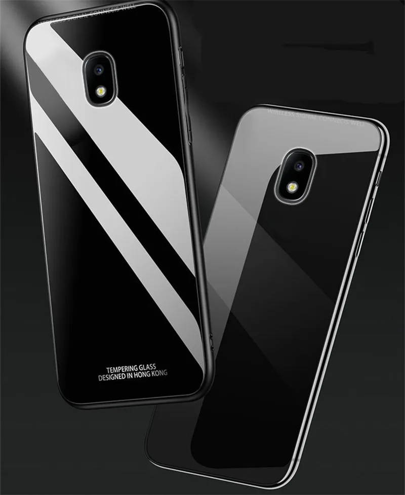 Для samsung Galaxy J7 чехол J3 J5 закаленное Стекло мягкий силиконовый J7 Pro Чехол для samsung J5 J3 чехол с крышкой