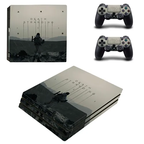 KYSP4S-0901 Игра Death Stranding PS4 Pro стикер кожи для playstation 4 консоль и контроллер наклейка PS4 Pro Кожа Наклейка Винил - Цвет: KYSP4S-0901