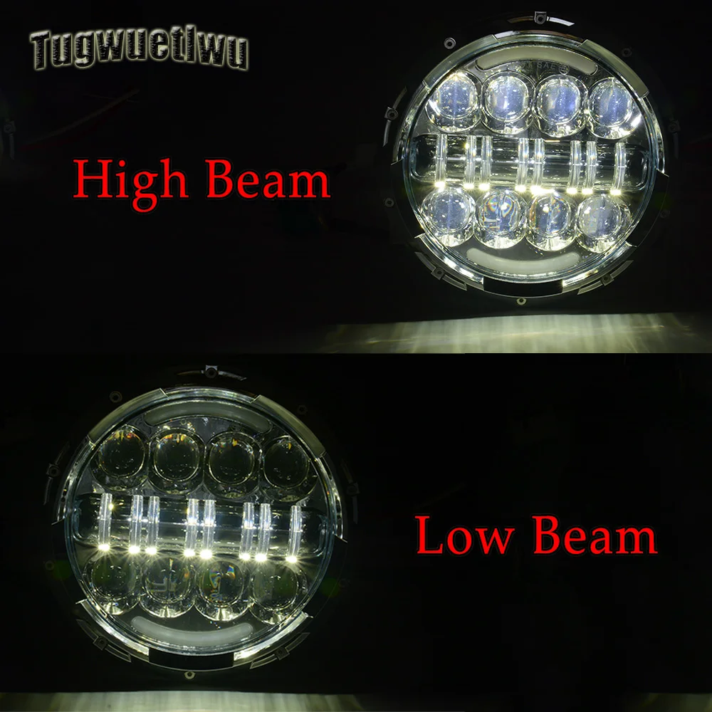 Автомобильный светильник 7 дюймовый светодиодный головной s с drl сигнал поворота