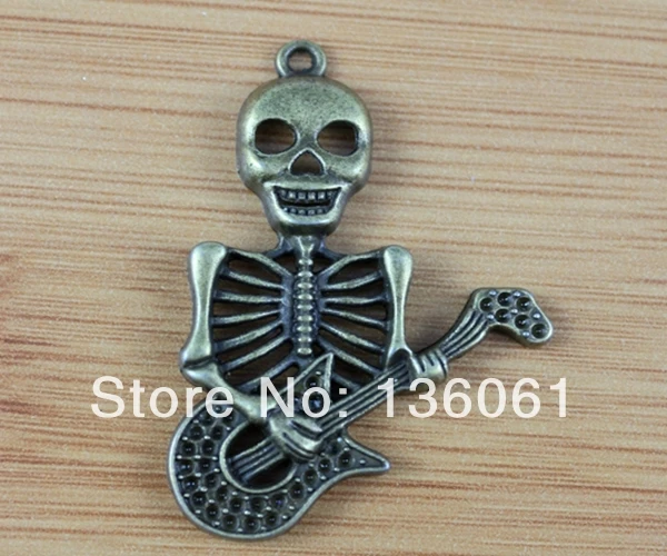 Винтажные бронзовые готические подвески 10 шт. для браслета ожерелья модные