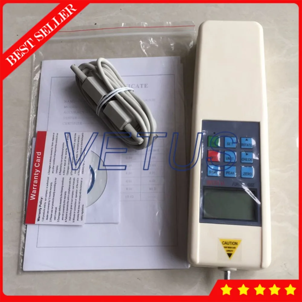 HF 20 цифровой измеритель силы Guage Push Pull с 20N/2кг/4.5Lb цены на динамометр|Приборы для