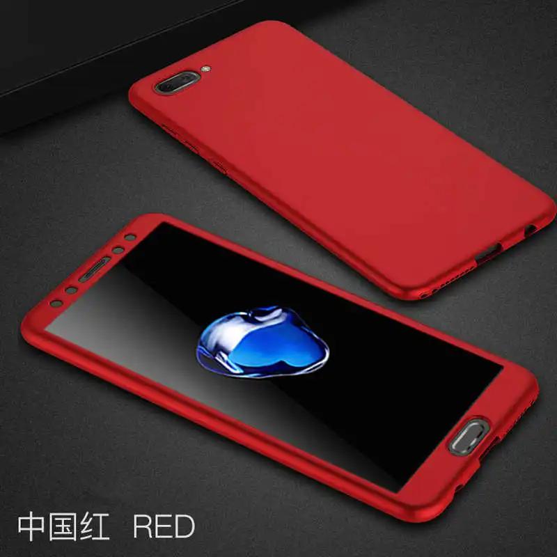 KIYLCZXYCM For Huawei Nova 2S Case 6.0&quot360 Degree Full Cover Luxury PC Protective Phone Back Nova2S +Glass Film |