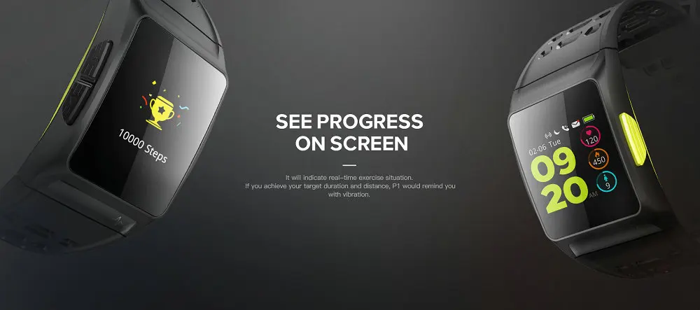 IWOWNfit iwown P1 умные часы для мужчин, пульсометр, gps, IP68, Водонепроницаемая спортивная одежда, Смарт-часы, ремешок для длительного ожидания, мужские Смарт-часы