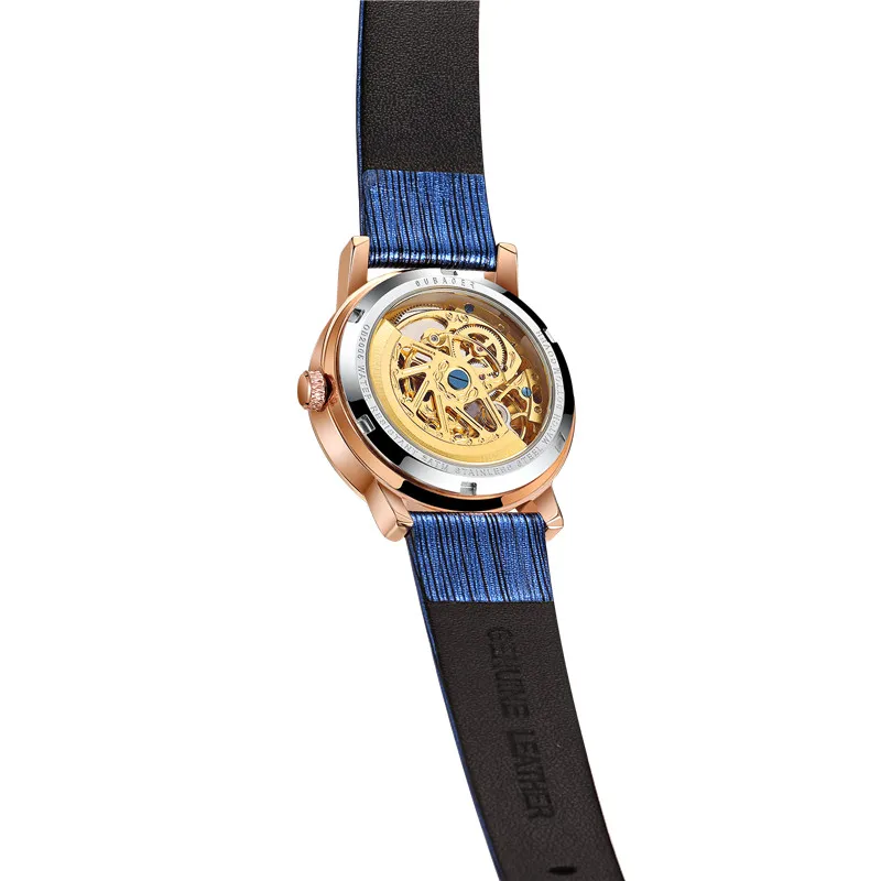 Женские часы автоматические механические часы женские Tourbillon часы Reloj Mujer Скелет час Топ бренд наручные часы Relogio Feminino