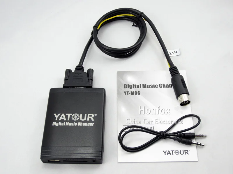 Yatour YT-M06 Автомобилей digital music changer для Volvo hu-ххх x70 vc70 c70 s40 s60 s80 v40 с USB SD AUX адаптер BT