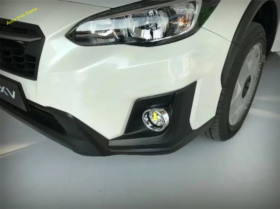 Передние противотуманные фары lapetus защита лампы Накладка 2 шт. подходит для Subaru XV Crosstrek ABS хром авто аксессуары